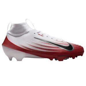 NEW Nike Air Zoom Vapor 1 Football Cleats White Red Men's HM8850-102 Size 7.5